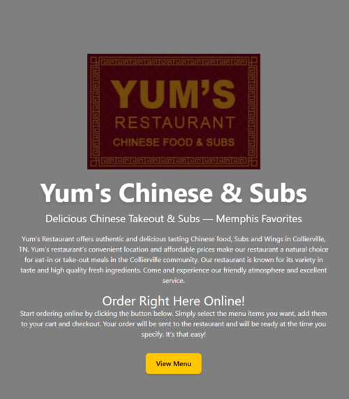 Yum's Chinese Restaurant